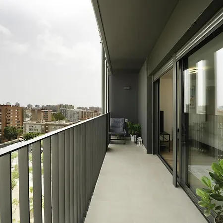 Sunsets And The Pool In Barcelona Apartment