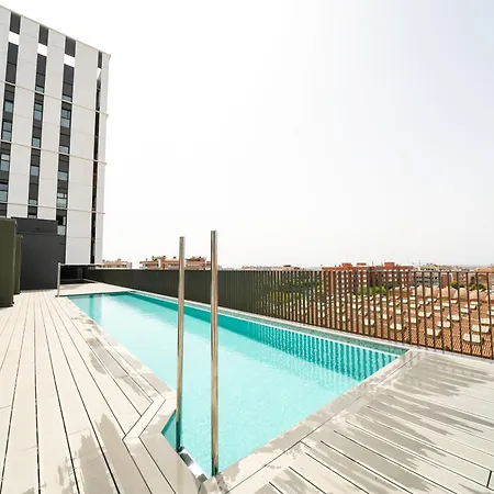 Sunsets And The Pool In Barcelona